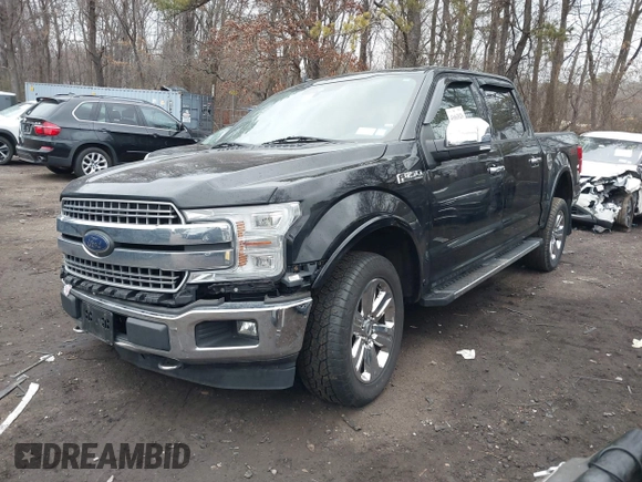 2018 Ford F-150 XL with VIN 1FTEW1EP8JFC58832, listed as a IAAI auction lot 41663026 with 134,760 mi miles. Bid and sale history available at carsss.com. Image 17.