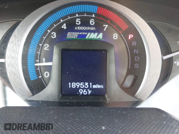 2010 Honda Insight EX with VIN JHMZE2H74AS040110, listed as a IAAI auction lot 42643669 with 189,531 mi miles and . Bid and sale history available at DreamBid. Image 15.