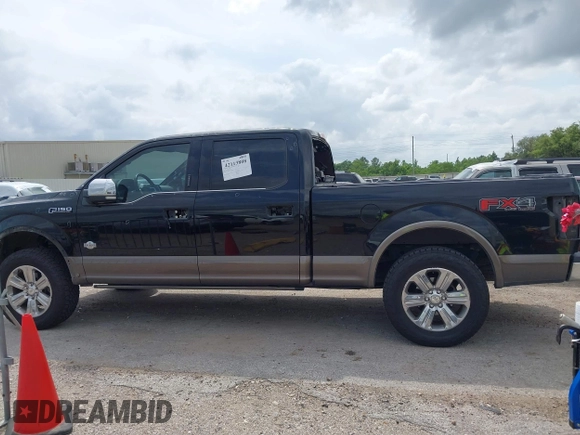 2018 Ford F-150 XL with VIN 1FTFW1E57JFC00021, listed as a IAAI auction lot 42113808 with 94,626 mi miles and . Bid and sale history available at DreamBid. Image 15.