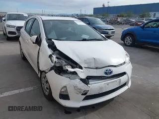 2012 Toyota Prius One with VIN JTDKDTB33C1027813, listed as a IAAI auction lot 41721224 with 183,054 mi miles. Bid and sale history available at carsss.com. Image 17.