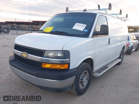 2022 Chevrolet Express Cargo с VIN 1GCWGAFP2N1158776, выставлен на аукционе IAAI как лот 41367106 с пробегом 30 244 миль миль и . История ставок и продаж доступна на DreamBid. Изображение 2.