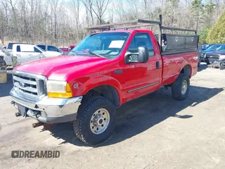 1999 Ford Super Duty F-250 XL with VIN 1FTNF21LXXEE17017, listed as a IAAI auction lot 41899851 with 115,353 mi miles. Bid and sale history available at carsss.com. Image 2.