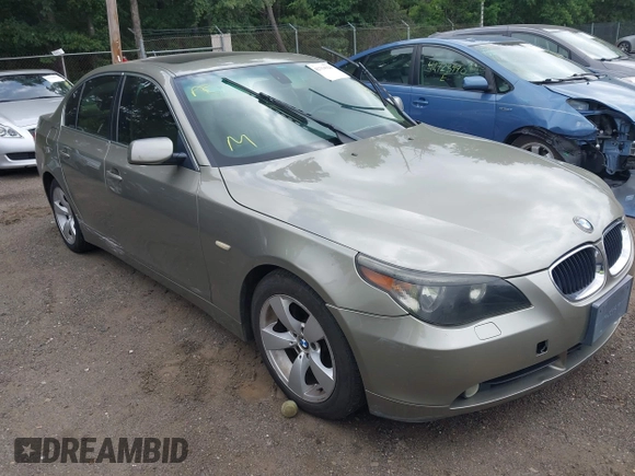 2004 BMW 5 Series 530i with VIN WBANA73564B802689, listed as a IAAI auction lot 42754924 with 200,213 mi miles and . Bid and sale history available at DreamBid. Image 1.