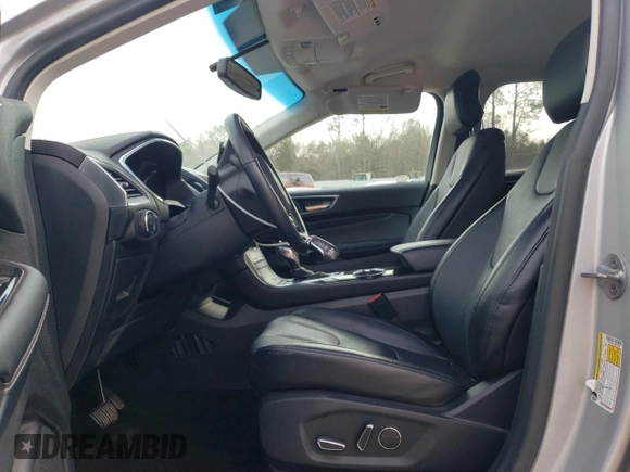 2016 Ford Edge Titanium with VIN 2FMPK3K91GBB47650, listed as a Copart auction lot 44604005 with 55,156 mi miles and Salvage Title. Bid and sale history available at carsss.com. Image 7.