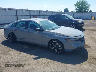 2024 Honda Accord Sport с VIN 1HGCY2F59RA074661, выставлен на аукционе IAAI как лот 42402761 с пробегом 6 857 миль миль и . История ставок и продаж доступна на DreamBid. Изображение 1.