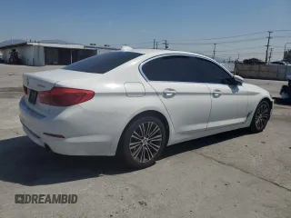 2020 BMW 5 Series 530e with VIN WBAJA9C07LCD42789, listed as a Copart auction lot 52234345 with Not Provided miles and Salvage Title. Bid and sale history available at DreamBid. Image 3.