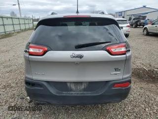 2017 Jeep Cherokee Latitude with VIN 1C4PJMCB1HW612099, listed as a Copart auction lot 52870225 with 69,442 mi miles and Salvage Title. Bid and sale history available at carsss.com. Image 6.