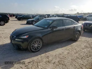 2014 Lexus IS 250 with VIN JTHBF1D21E5033364, listed as a Copart auction lot 61505885 with 96,171 mi miles and Salvage title. Bid and sale history available at DreamBid. Image 1.