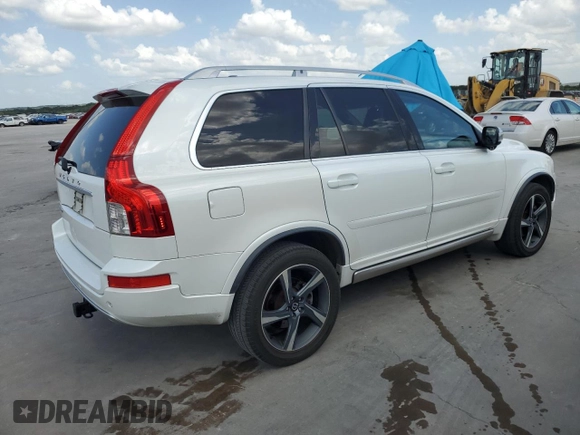 2014 Volvo XC90 R-Design with VIN YV4952CF3E1684657, listed as a Copart auction lot 59174444 with 117,703 mi miles and Clean Title. Bid and sale history available at DreamBid. Image 3.