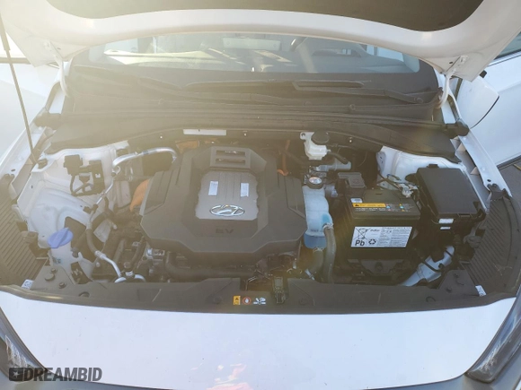2021 Hyundai Ioniq Electric Limited with VIN KMHC85LJ6MU081927, listed as a Copart auction lot 83955944 with 27,324 mi miles and Salvage Title. Bid and sale history available at carsss.com. Image 12.