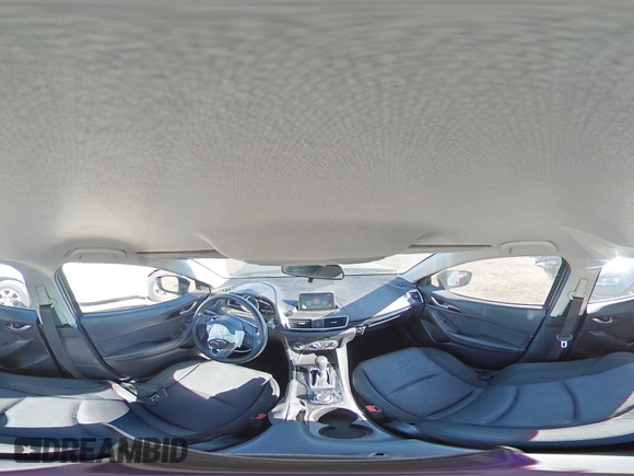 2016 Mazda 3 i Sport with VIN JM1BM1U74G1285879, listed as a Copart auction lot 88374325 with 66,929 mi miles and Salvage Title. Bid and sale history available at DreamBid. Image 13.