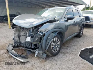 2023 Nissan Pathfinder SL with VIN 5N1DR3CA4PC209839, listed as a Copart auction lot 57516185 with 48,743 mi miles and Clean title. Bid and sale history available at DreamBid. Image 1.