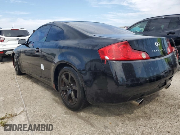 2003 Infiniti G35 Coupe w/Leather with VIN JNKCV54E13M207090, listed as a Copart auction lot 75174504 with 153,243 mi miles and Non Repairable. Bid and sale history available at carsss.com. Image 2.