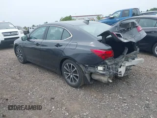 2015 Acura TLX Advance with VIN 19UUB3F72FA005092, listed as a IAAI auction lot 42508850 with 110,853 mi miles and . Bid and sale history available at DreamBid. Image 3.