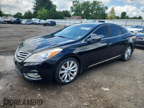 2013 Hyundai Azera z VIN KMHFH4JG4DA311870, wystawiony jako Copart lot #65090225 z przebiegiem 271 082 mil mil oraz Czysty tytuł • Clean title. Historia ofert i sprzedaży dostępna na DreamBid. Obrazek 1.