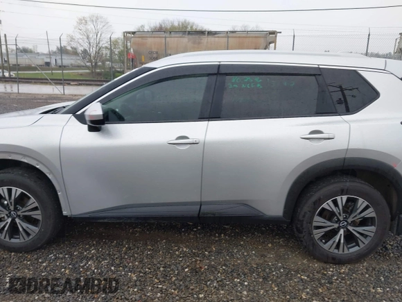 2023 Nissan Rogue SV with VIN JN8BT3BB4PW496190, listed as a IAAI auction lot 42011085 with 17,118 mi miles. Bid and sale history available at carsss.com. Image 14.