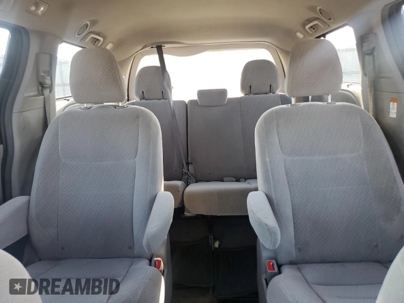 2018 Toyota Sienna LE with VIN 5TDJZ3DC3JS203625, listed as a Copart auction lot 61287235 with 98,183 mi miles and Salvage title. Bid and sale history available at DreamBid. Image 10.