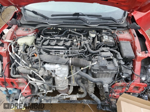 2020 Honda Civic Sedan EX-L with VIN 2HGFC1F73LH680263, listed as a Copart auction lot 46688685 with 36,726 mi miles and Salvage Title. Bid and sale history available at carsss.com. Image 11.