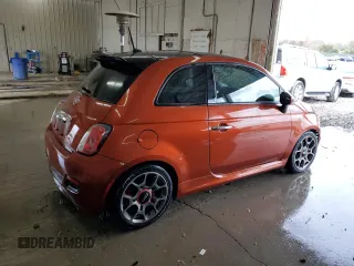 2013 FIAT 500 Sport with VIN 3C3CFFBRXDT754532, listed as a Copart auction lot 51088795 with 110,529 mi miles and Clean Title. Bid and sale history available at carsss.com. Image 3.