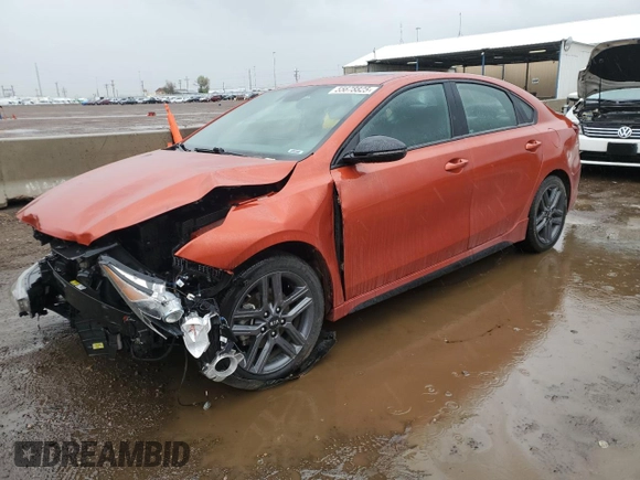 2021 Kia Forte GT-Line с VIN 3KPF34AD9ME309912, выставлен на аукционе Copart как лот 55678825 с пробегом 74 309 миль миль и Списание • Salvage title. История ставок и продаж доступна на DreamBid. Изображение 1.