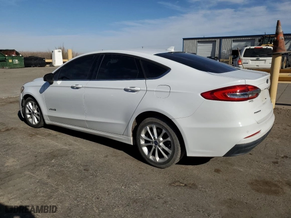 2019 Ford Fusion Hybrid SE with VIN 3FA6P0LU7KR257833, listed as a Copart auction lot 47262815 with 96,124 mi miles and Salvage Title. Bid and sale history available at carsss.com. Image 2.