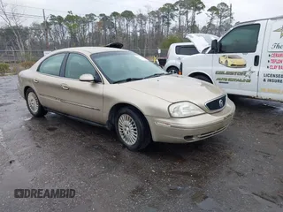 2001 Mercury Sable GS with VIN 1MEFM50U31A629180, listed as a IAAI auction lot 41655026 with 166,829 mi miles. Bid and sale history available at carsss.com. Image 1.