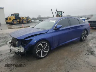 2019 Honda Accord Sport with VIN 1HGCV1F39KA006495, listed as a Copart auction lot 44598025 with 172,853 mi miles and Salvage Title. Bid and sale history available at DreamBid. Image 1.