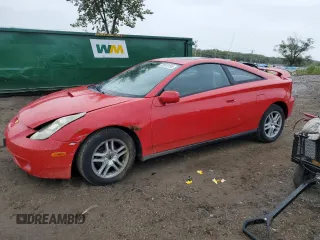 2000 Toyota Celica GT with VIN JTDDR32T7Y0069070, listed as a Copart auction lot 72976194 with 193,248 mi miles and Salvage Title. Bid and sale history available at carsss.com. Image 1.