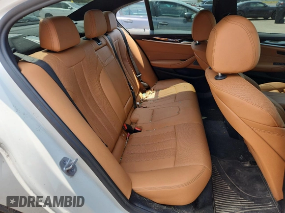2022 BMW 5 Series 540i xDrive with VIN WBA73BJ06NWX52108, listed as a Copart auction lot 58770025 with 29,719 mi miles and Salvage title. Bid and sale history available at DreamBid. Image 10.