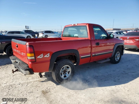 2000 Chevrolet Silverado 1500 with VIN 1GCEK14W7YZ127727, listed as a Copart auction lot 46421675 with 352,666 mi miles and Clean Title. Bid and sale history available at carsss.com. Image 3.