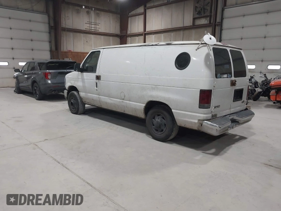 2008 Ford Econoline Cargo Commercial with VIN 1FTNE14W38DA55834, listed as a IAAI auction lot 41711206 with 102,369 mi miles and . Bid and sale history available at DreamBid. Image 3.