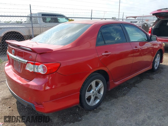 2013 Toyota Corolla L with VIN 5YFBU4EE4DP207480, listed as a IAAI auction lot 42060919 with 129,193 mi miles. Bid and sale history available at carsss.com. Image 4.
