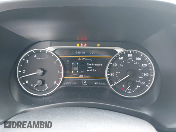 2024 Nissan Sentra SV with VIN 3N1AB8CV7RY284849, listed as a IAAI auction lot 42109824 with 23,426 mi miles and . Bid and sale history available at DreamBid. Image 7.