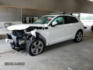 2022 Audi Q5 S line Premium Plus with VIN WA1EAAFY7N2016594, listed as a Copart auction lot 63185895 with 30,502 mi miles and Salvage title. Bid and sale history available at DreamBid. Image 1.