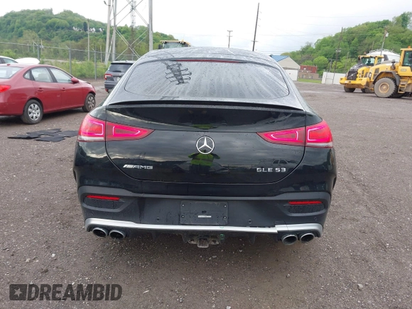 2021 Mercedes-Benz GLE 53 AMG z VIN 4JGFD6BB8MA387599, wystawiony jako IAAI lot #42099507 z przebiegiem 56 891 mil mil oraz . Historia ofert i sprzedaży dostępna na DreamBid. Obrazek 16.