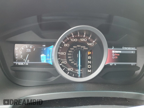 2011 Ford Explorer XLT z VIN 1FMHK7D85BGA56186, wystawiony jako Copart lot #58081125 z przebiegiem 71 938 mil mil oraz Szkoda całkowita • Salvage title. Historia ofert i sprzedaży dostępna na DreamBid. Obrazek 9.