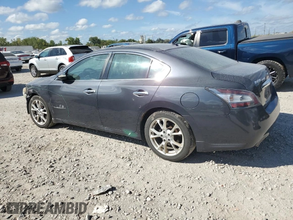 2012 Nissan Maxima SV z VIN 1N4AA5AP2CC830952, wystawiony jako Copart lot #71491284 z przebiegiem 168 591 mil mil oraz Szkoda całkowita • Salvage title. Historia ofert i sprzedaży dostępna na DreamBid. Obrazek 2.