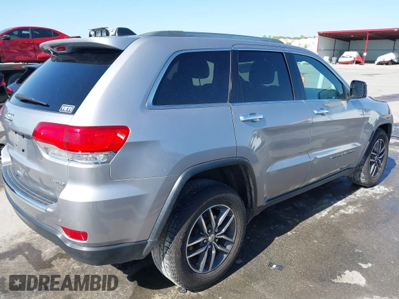 2018 Jeep Grand Cherokee Limited z VIN 1C4RJEBG5JC514356, wystawiony jako IAAI lot #41987271 z przebiegiem 110 521 mil mil oraz . Historia ofert i sprzedaży dostępna na DreamBid. Obrazek 4.