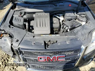 2015 GMC Terrain SLT with VIN 2GKFLXEK9F6366838, listed as a Copart auction lot 49909975 with 55,675 mi miles and Salvage Title. Bid and sale history available at DreamBid. Image 12.