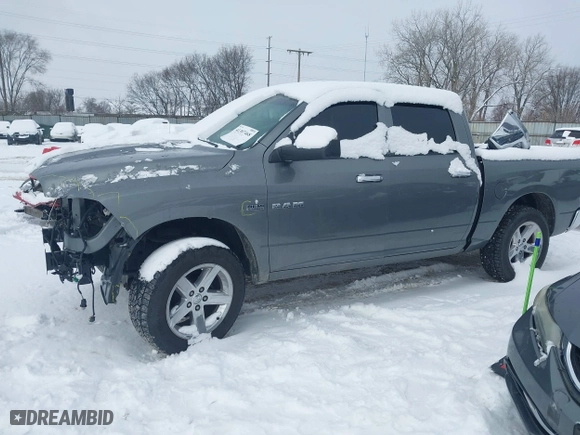 2010 Dodge Ram 1500 SLT with VIN 1D7RV1CT0AS207424, listed as a IAAI auction lot 41307468 with 174,539 mi miles. Bid and sale history available at carsss.com. Image 17.