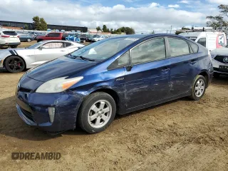 2013 Toyota Prius One with VIN JTDKN3DU5D1731869, listed as a Copart auction lot 49505345 with 140,904 mi miles and Salvage Title. Bid and sale history available at carsss.com. Image 1.
