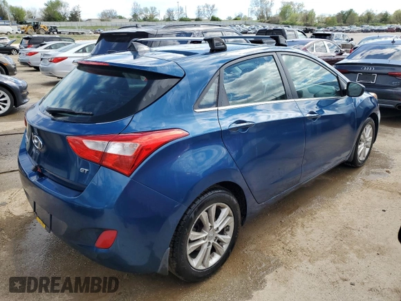2013 Hyundai Elantra GT with VIN KMHD35LE8DU146248, listed as a Copart auction lot 49244324 with 125,361 mi miles and Salvage Title. Bid and sale history available at carsss.com. Image 3.