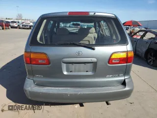 1999 Toyota Sienna CE with VIN 4T3ZF19C6XU098787, listed as a Copart auction lot 47465735 with 176,082 mi miles and Salvage Title. Bid and sale history available at carsss.com. Image 6.
