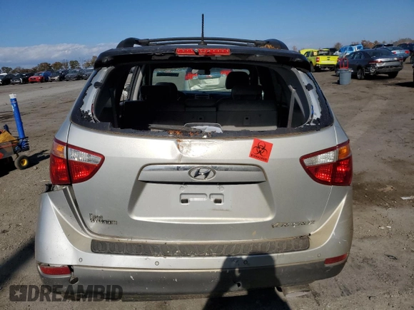 2011 Hyundai Veracruz Limited z VIN KM8NU4CC0BU148793, wystawiony jako Copart lot #42675365 z przebiegiem 205 842 mil mil oraz Szkoda całkowita • Salvage title. Historia ofert i sprzedaży dostępna na DreamBid. Obrazek 6.