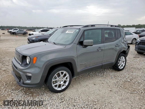 2021 Jeep Renegade Latitude z VIN ZACNJCBB0MPN12213, wystawiony jako Copart lot #64459505 z przebiegiem 31 545 mil mil oraz Szkoda całkowita • Salvage title. Historia ofert i sprzedaży dostępna na DreamBid. Obrazek 1.