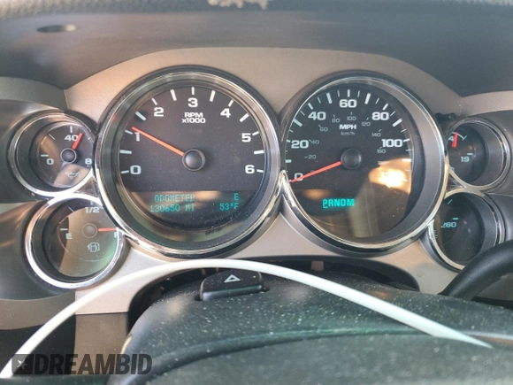 2012 Chevrolet Silverado 1500 LT with VIN 1GCPKSE70CF156986, listed as a Copart auction lot 50329735 with 130,650 mi miles and Salvage Title. Bid and sale history available at DreamBid. Image 9.