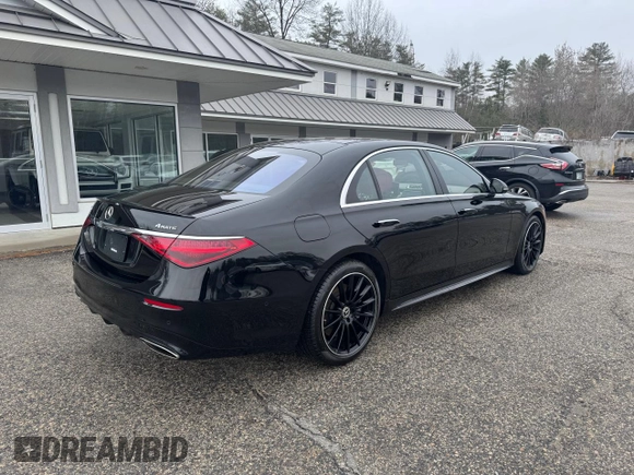 2022 Mercedes-Benz S 580 с VIN W1K6G7GB3NA129301, выставлен на аукционе Copart как лот 58742715 с пробегом 94 735 миль миль и Чистый • Clean title. История ставок и продаж доступна на DreamBid. Изображение 4.