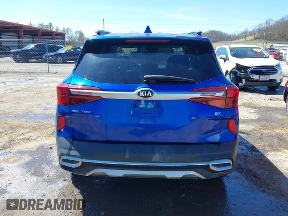2021 Kia Seltos EX with VIN KNDERCAAXM7167273, listed as a IAAI auction lot 41839652 with 64,256 mi miles and . Bid and sale history available at DreamBid. Image 16.