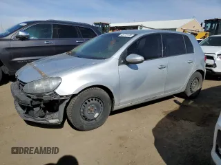 2012 Volkswagen Golf with VIN WVWDB7AJ1CW196852, listed as a Copart auction lot 48772135 with 118,110 mi miles and Salvage Title. Bid and sale history available at DreamBid. Image 1.