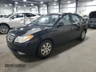 2009 Hyundai Elantra GLS with VIN KMHDU46DX9U783711, listed as a Copart auction lot 59543545 with 120,567 mi miles and Salvage title. Bid and sale history available at DreamBid. Image 1.